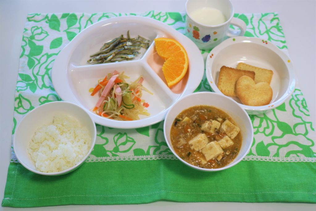 10月1日の給食です。