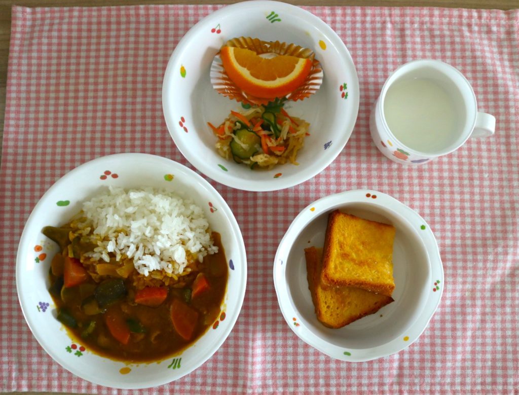 7月10日の給食です