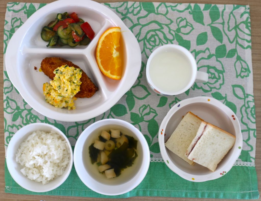 ７月１８日の給食です