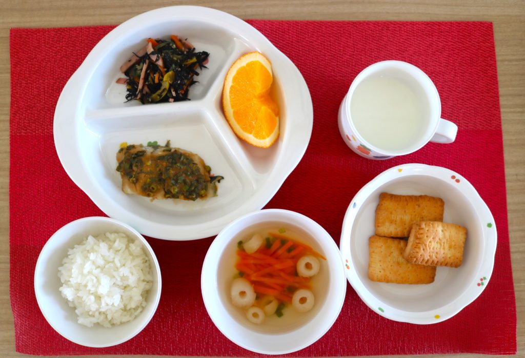 ８月１６日の給食です