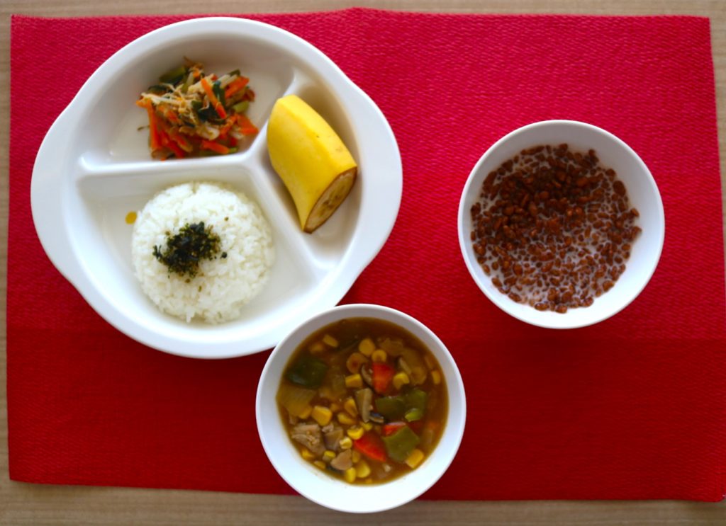 ８月２１日の給食です