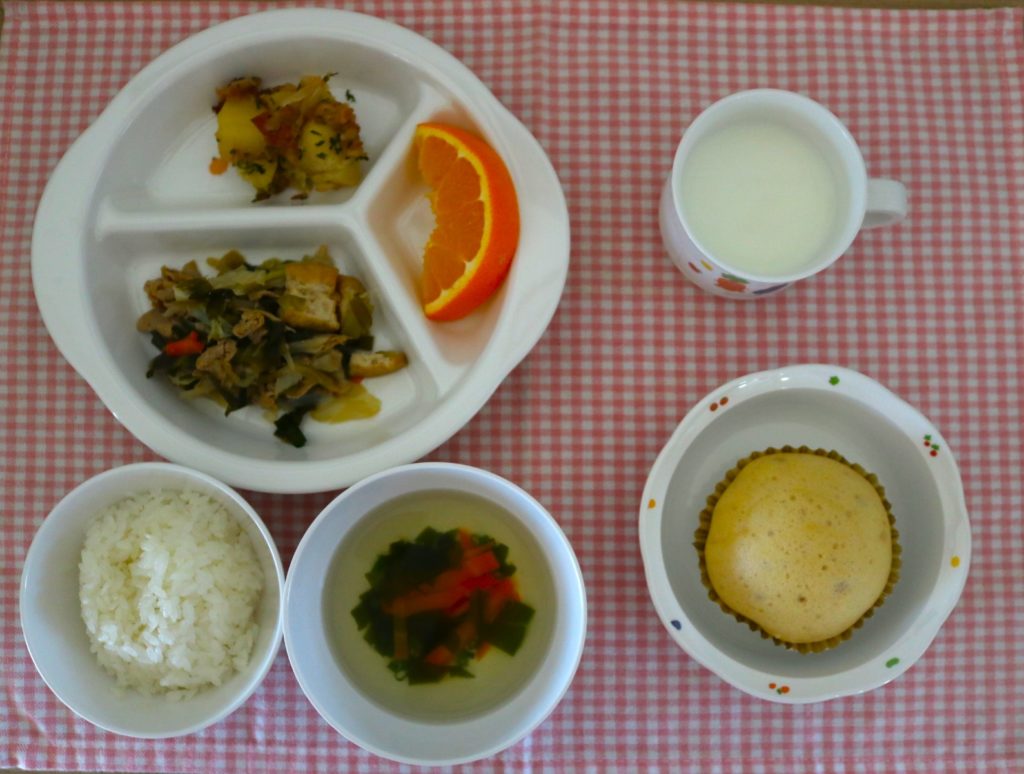 ８月26日の給食です