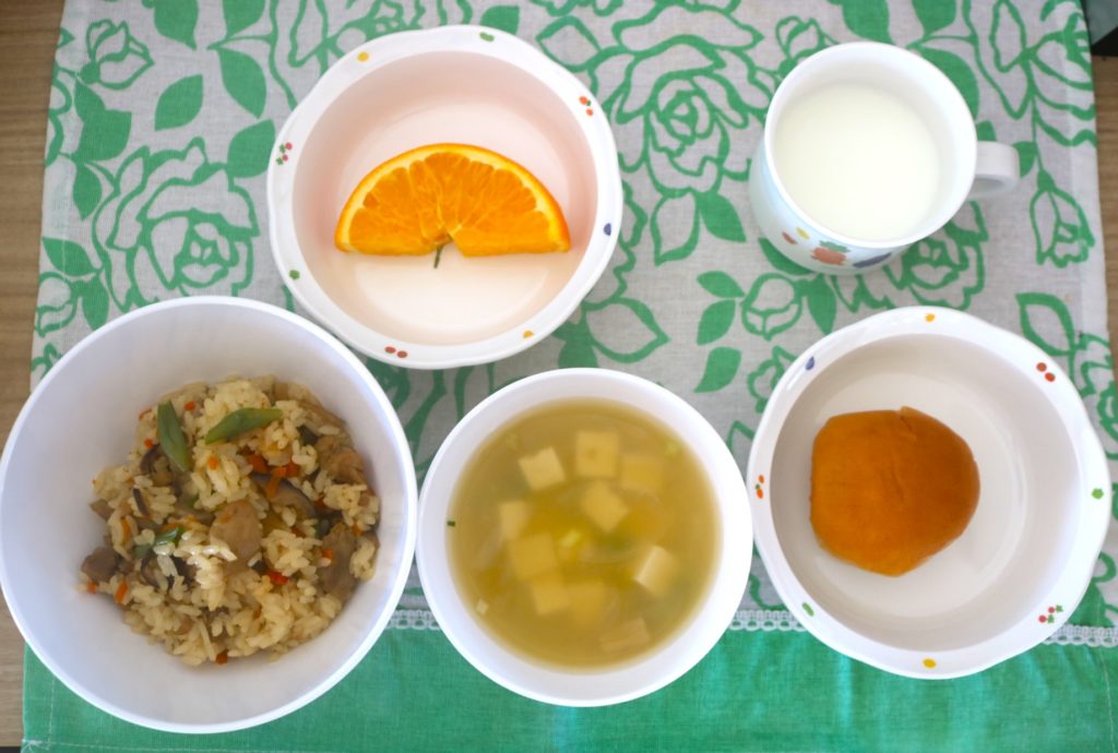 ８月３日の給食です