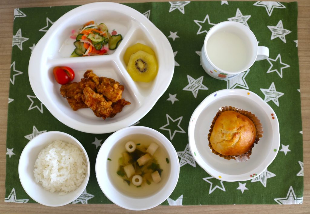 ８月６日の給食です