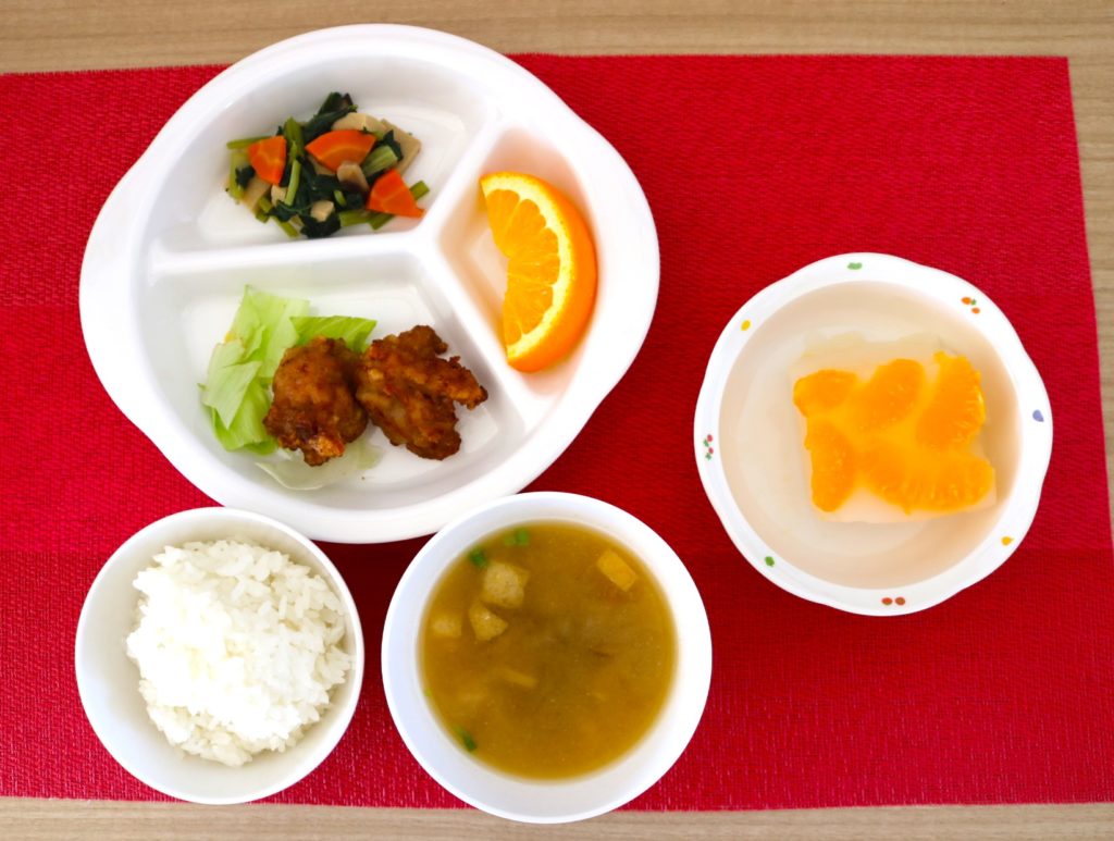 ９月９日の給食です