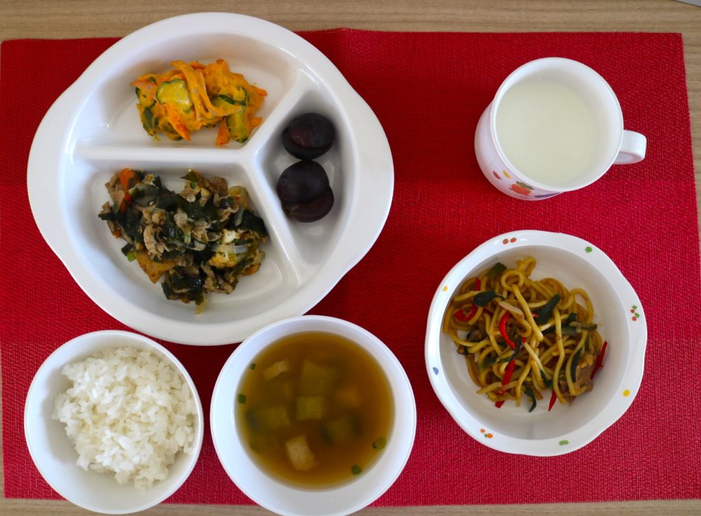 ９月19日の給食です