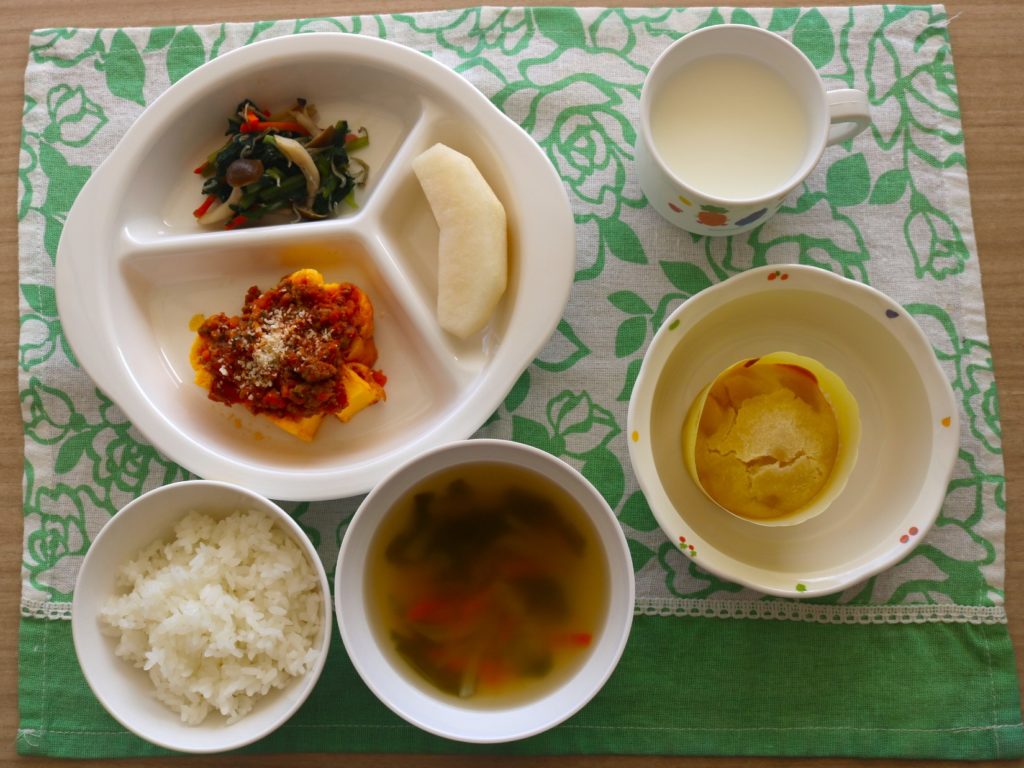 ９月２５日の給食です