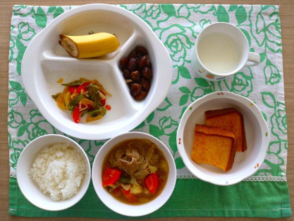 ９月３日の給食です