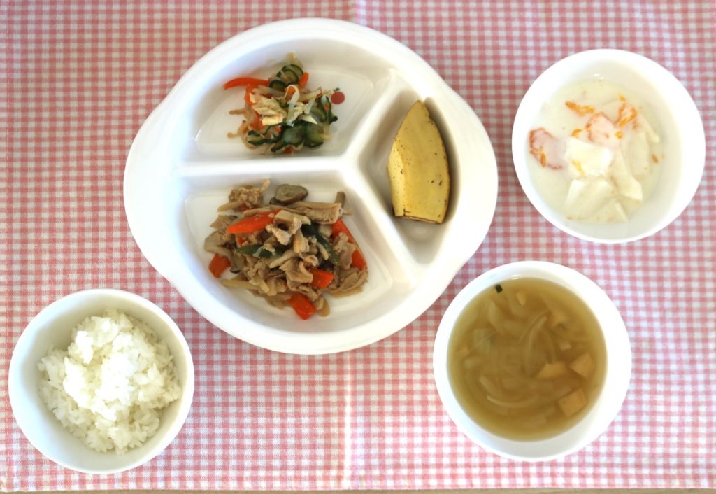 10月10日の給食です