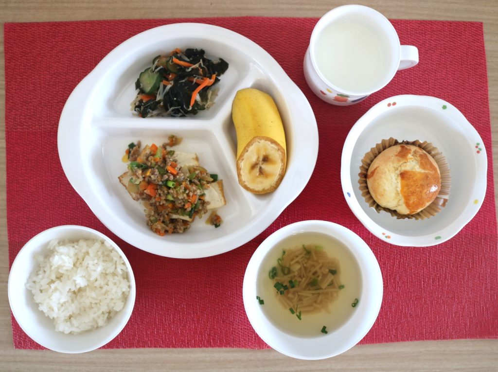 10月18日の給食です