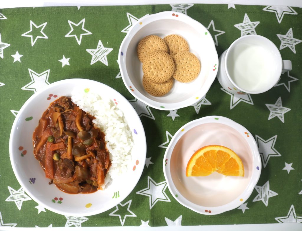 10月19日の給食です