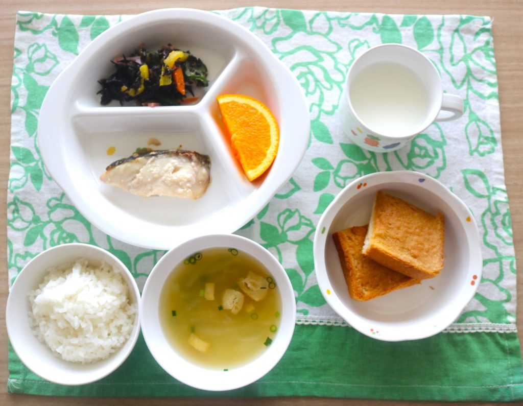 １０月２１日の給食です