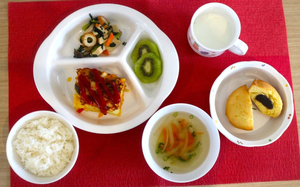 10月24日の給食です