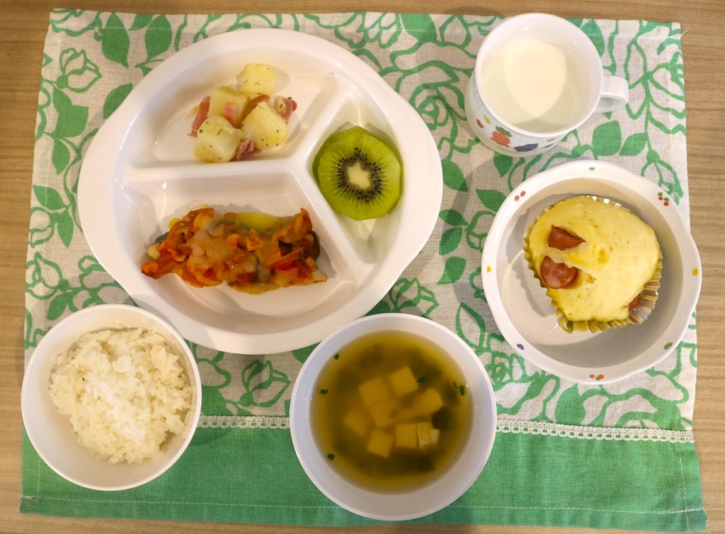 １０月２９日の給食です