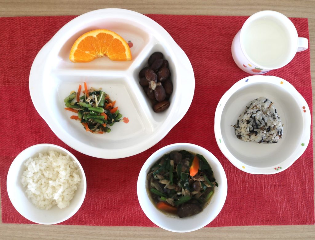 10月30日の給食です