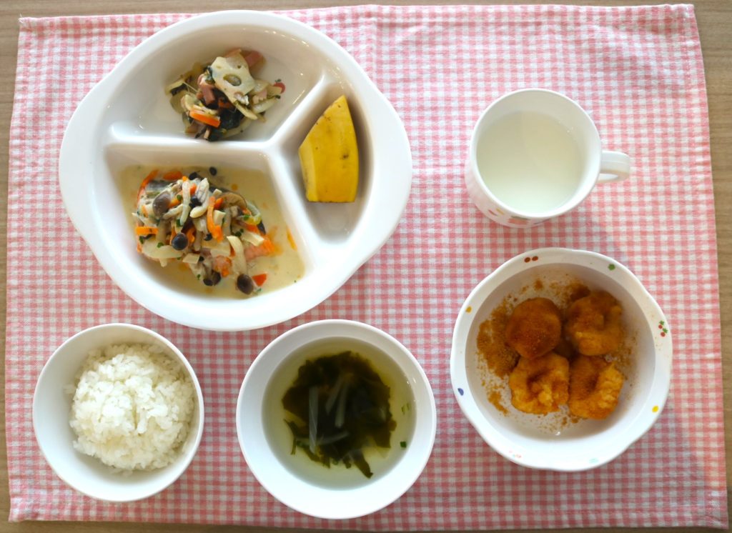 １０月３日の給食です