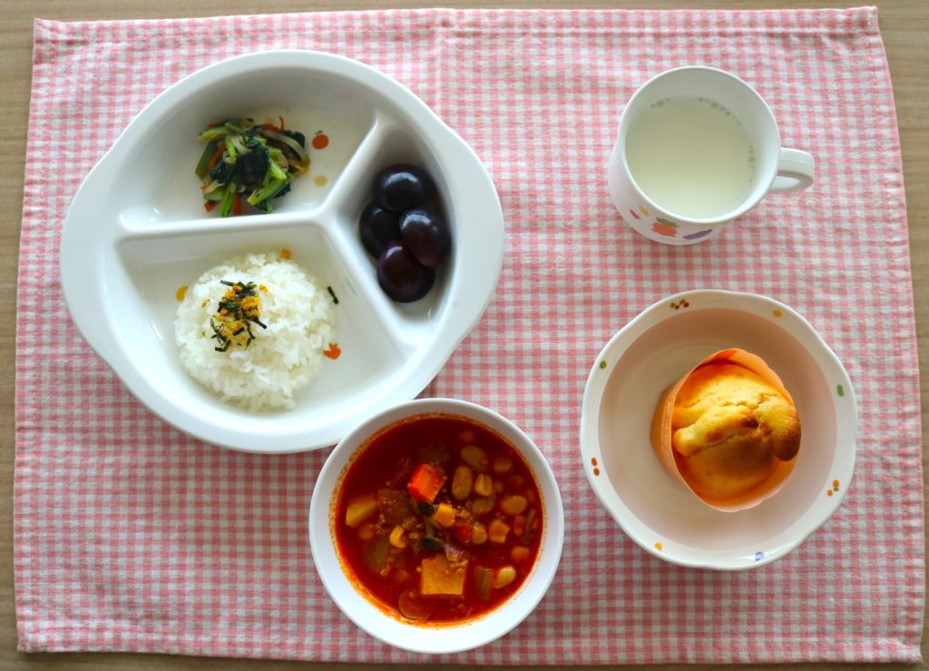 １０月８日の給食です