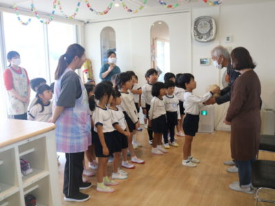 お米授与　&　新米おにぎり