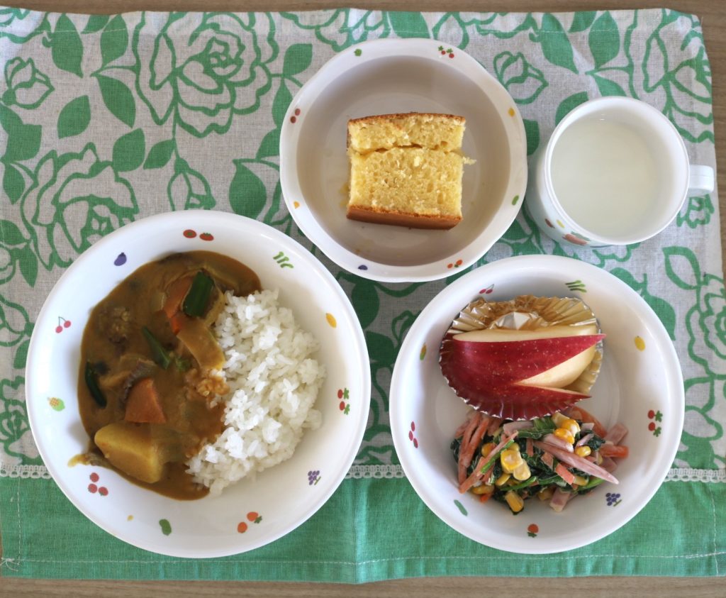 11月８日の給食です