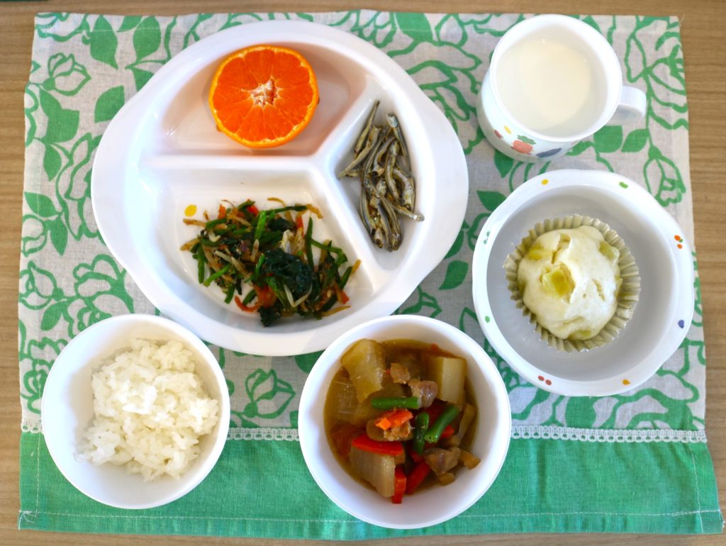 １１月１９日の給食です