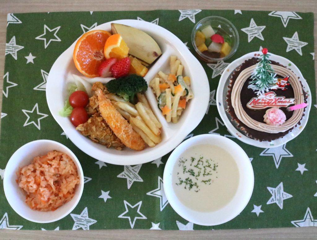 12月24日の給食です