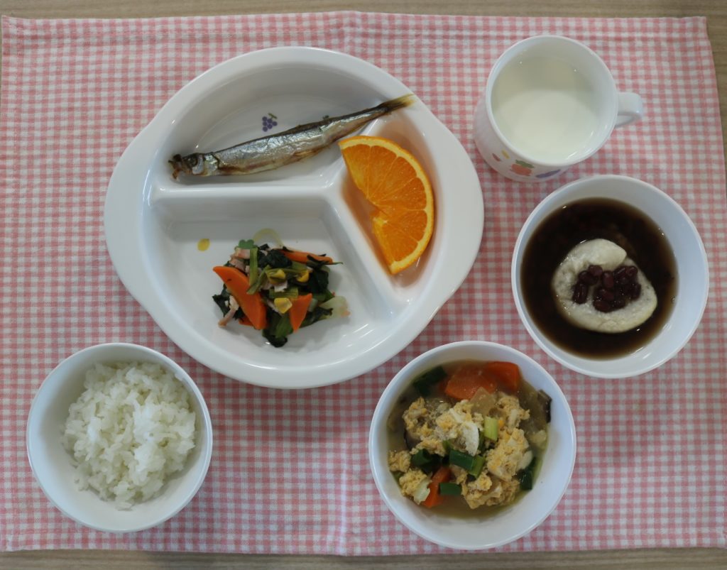 1月10日の給食です