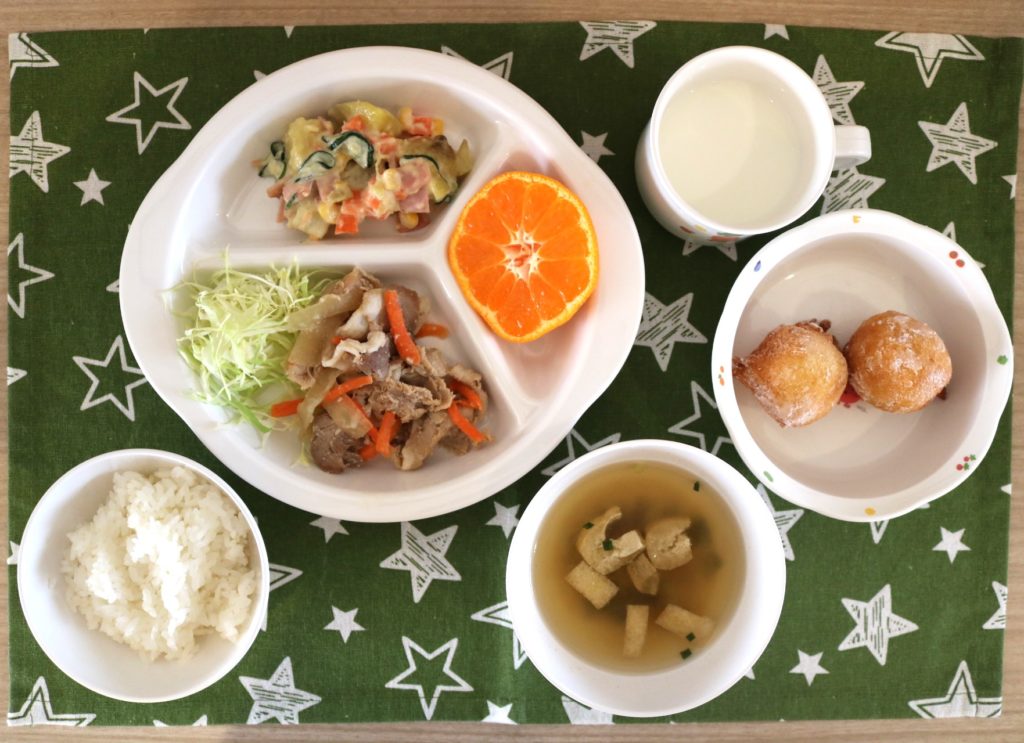 1月22日の給食です