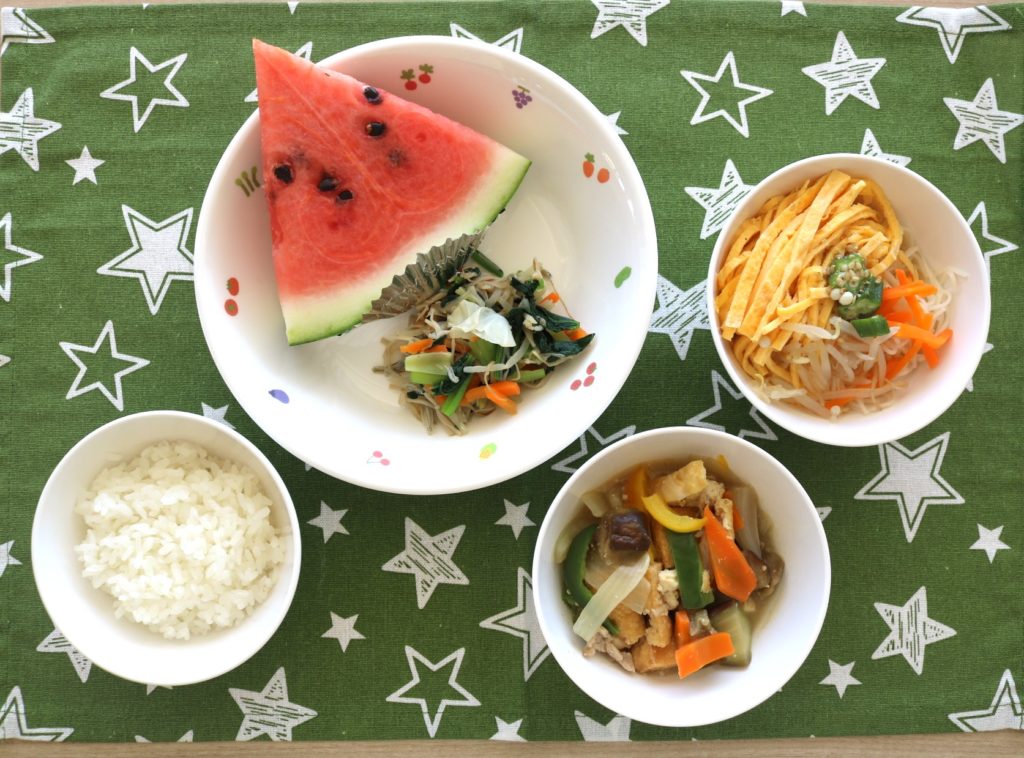 7月7日の給食です