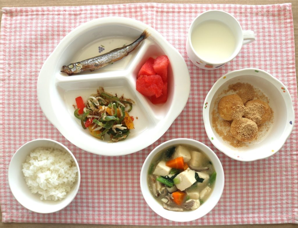 8月28日の給食です