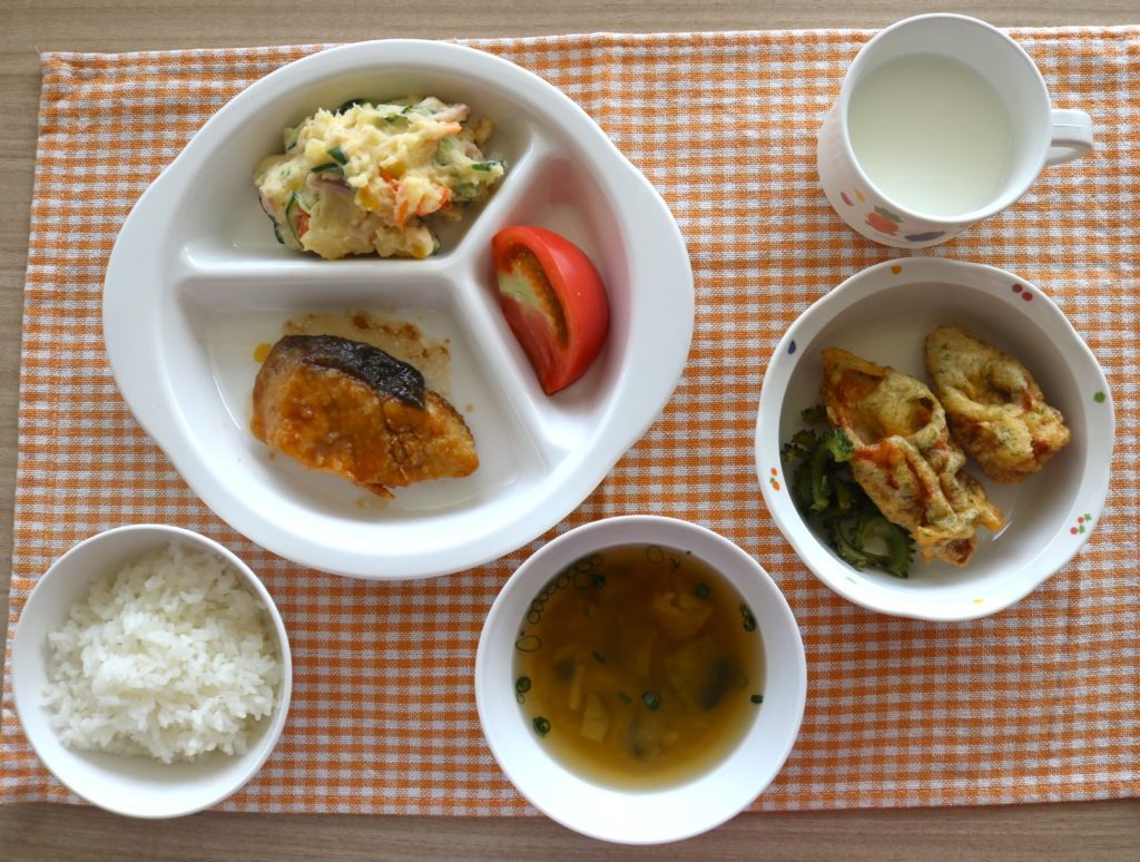 8月29日の給食です