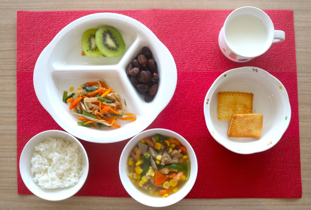 8月7日の給食です