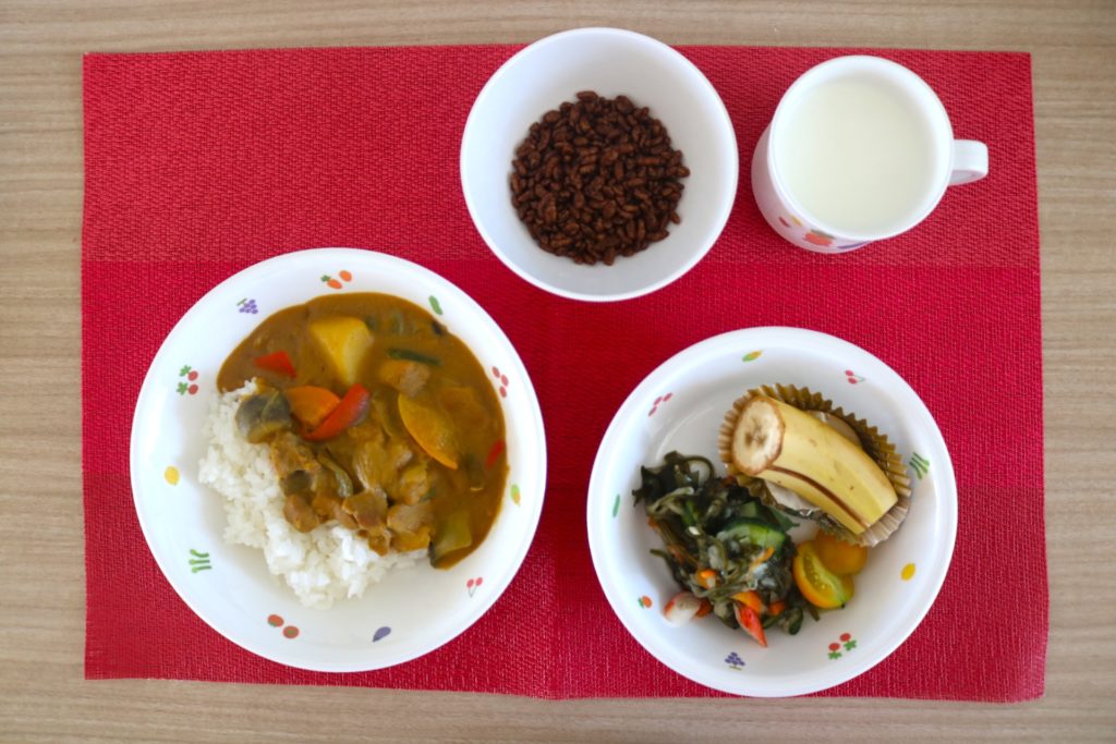 8月14日の給食です