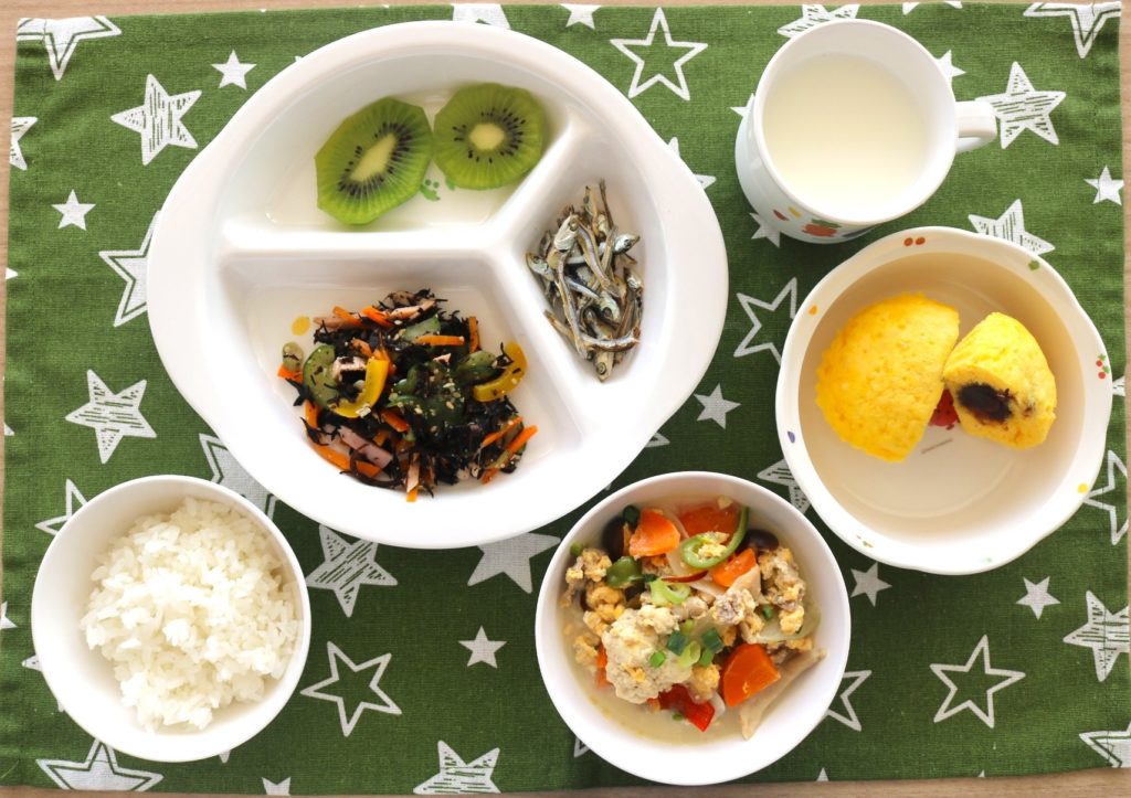 8月19日の給食です