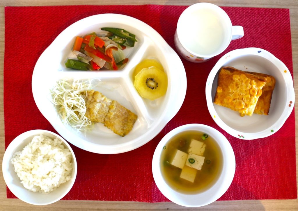 8月21日の給食です