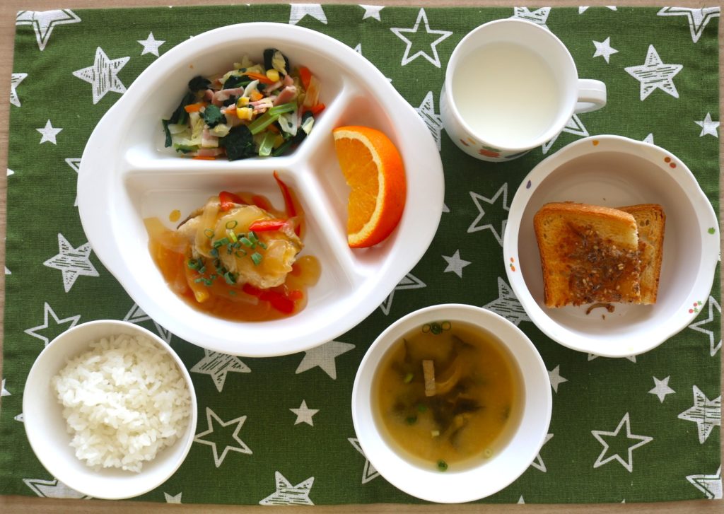 8月25日の給食です