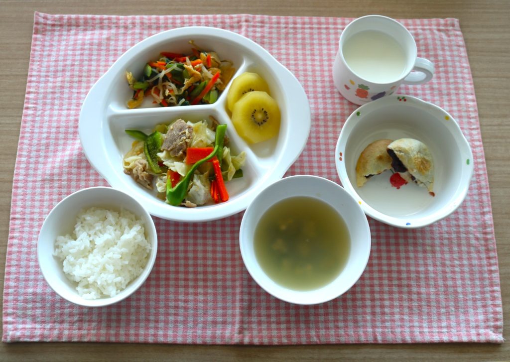 8月26日の給食です