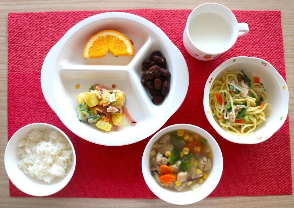 9月18日の給食です