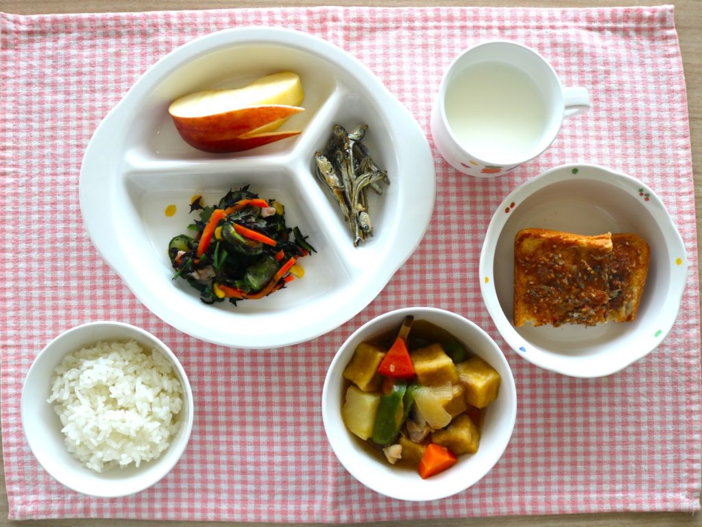 10月3日の給食です