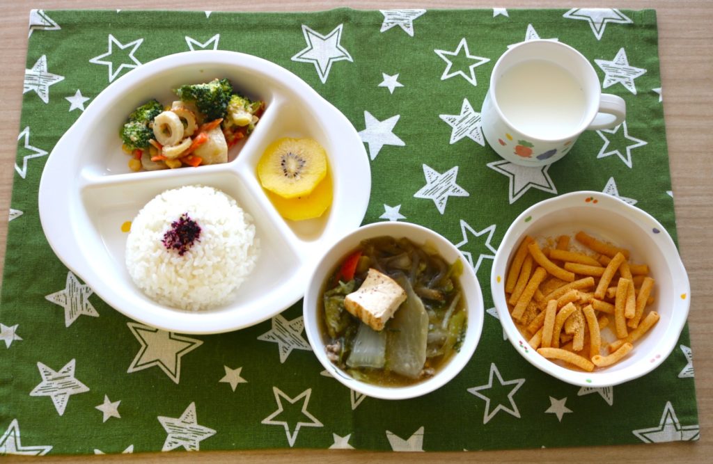 １０月２１日の給食です