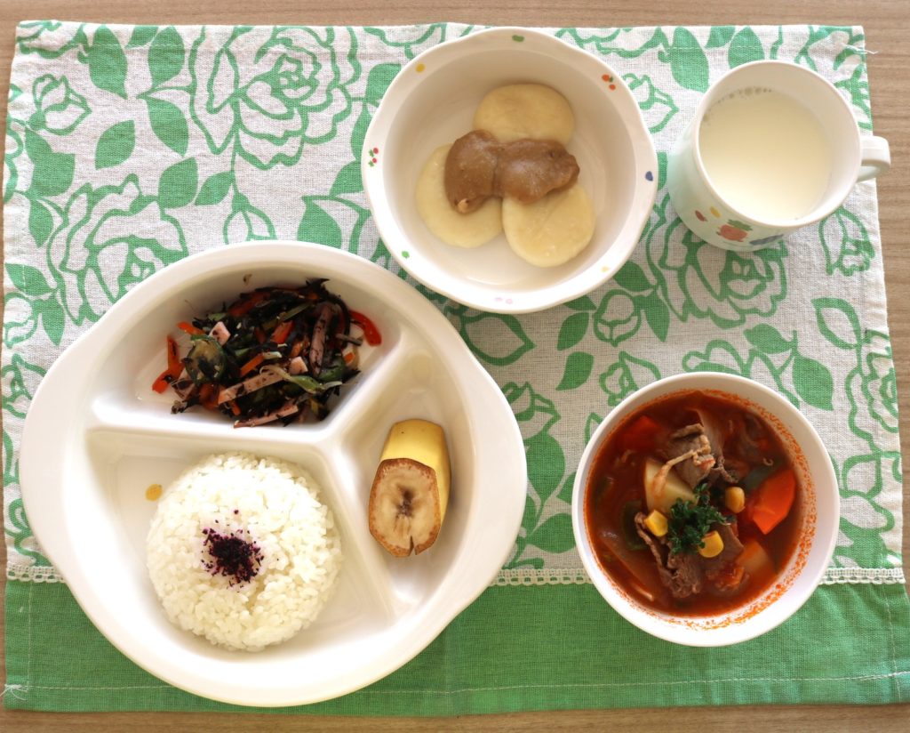 10月20日の給食です