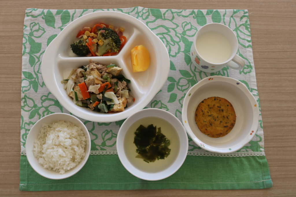 １０月９日の給食です