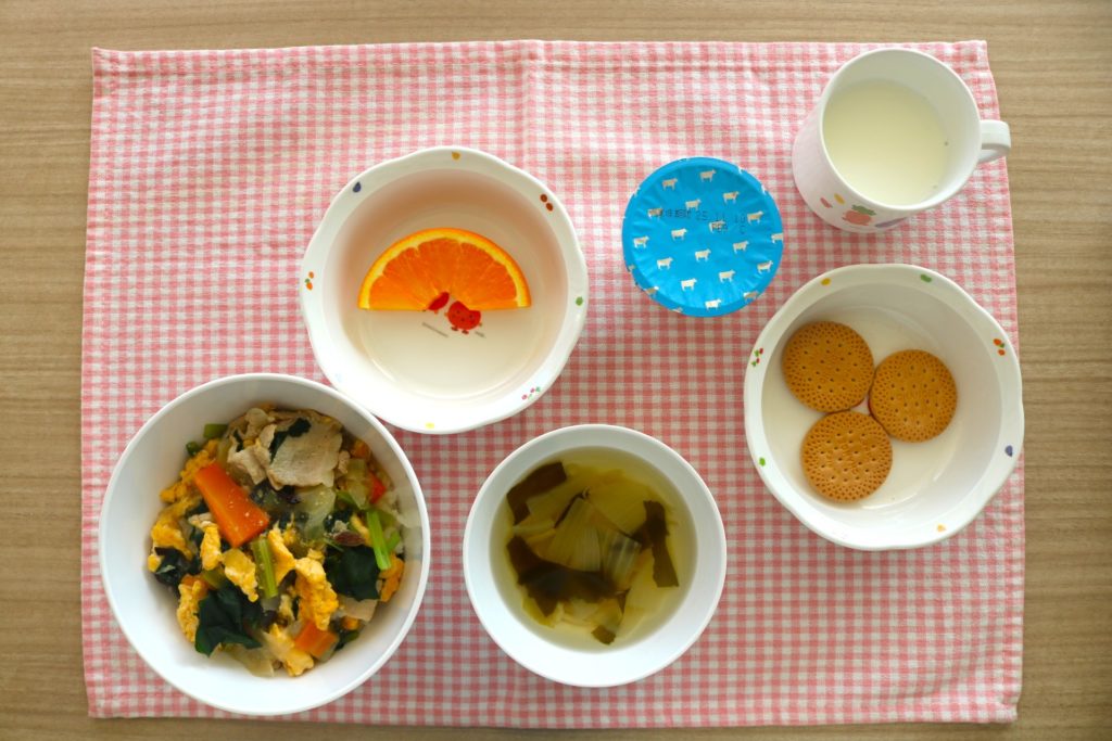 11月1日の給食です