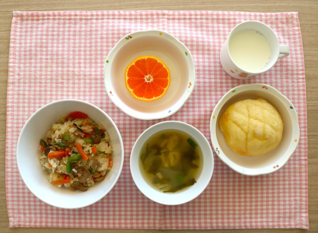 11月15日の給食です