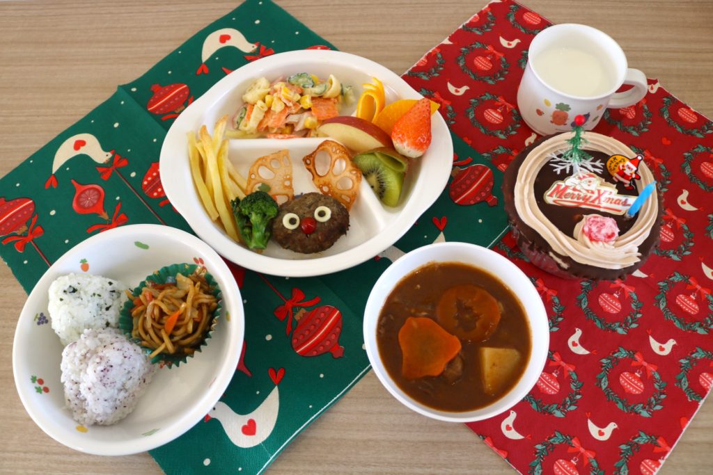 12月24日の給食です