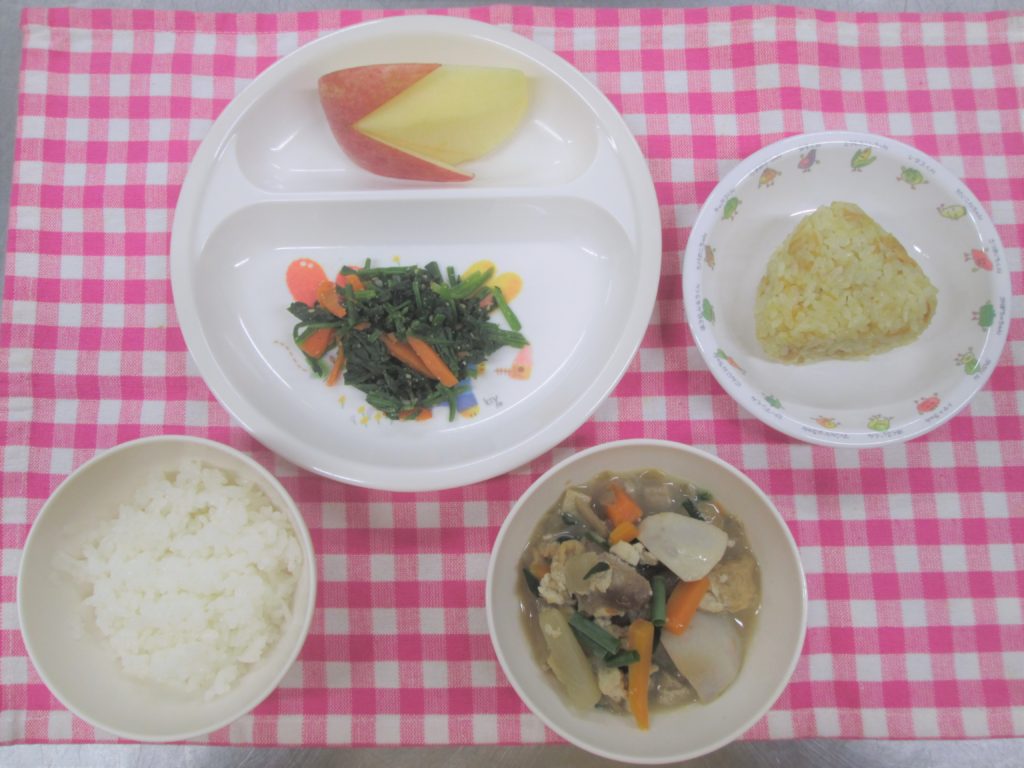 11月6日の給食です