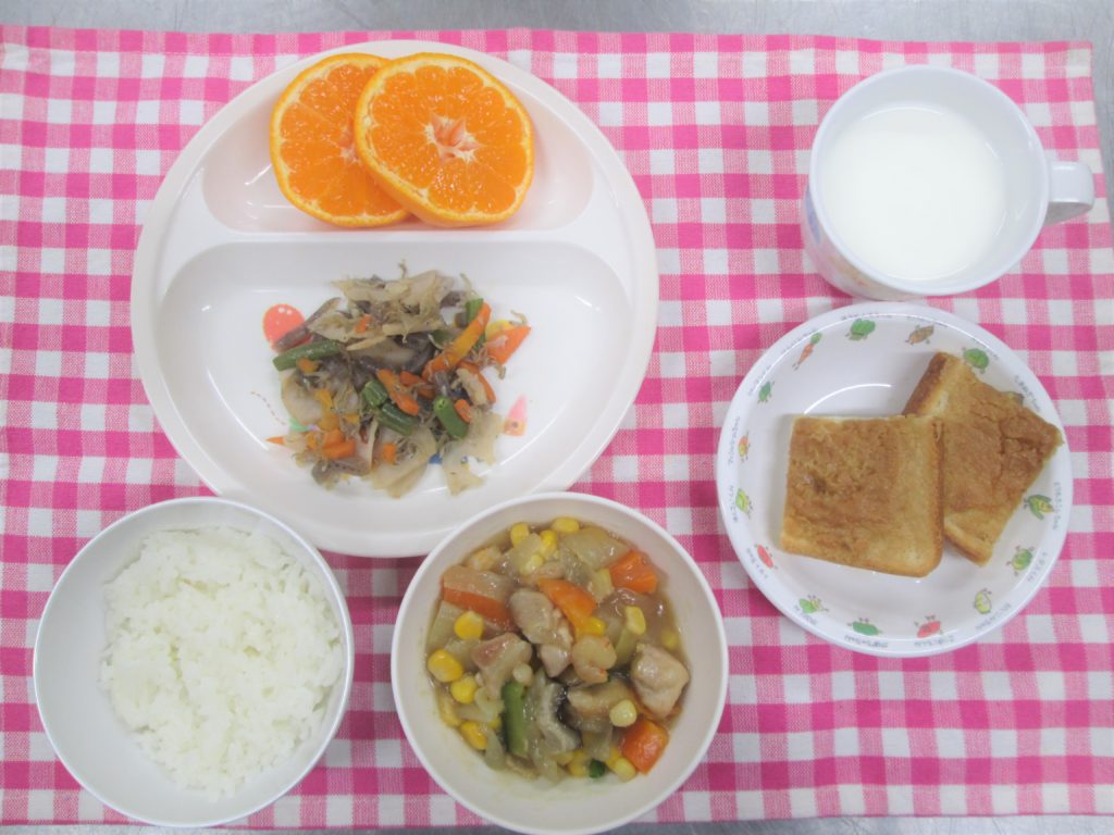 1月19日の給食です