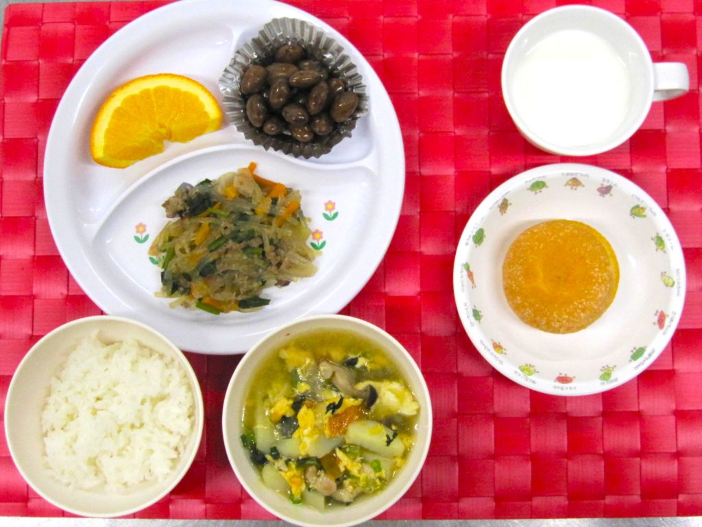 ４月１２日の給食です