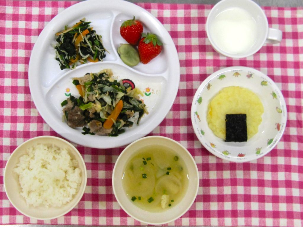 ５月１９日の給食です