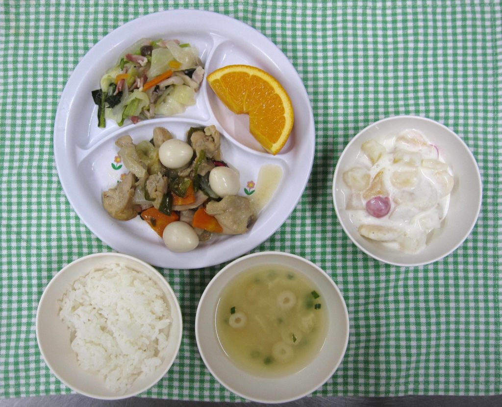 ６月８日の給食です