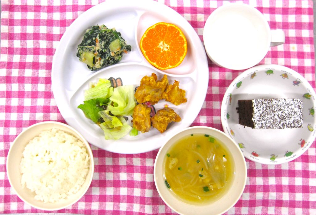 11月8日の給食です